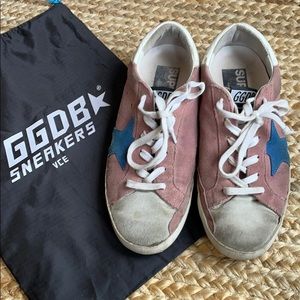 Golden goose superstar suede